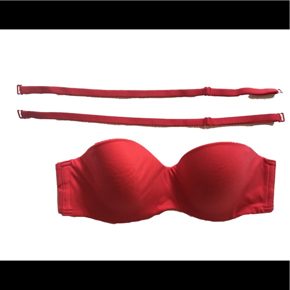 *RED Victoria’s Secret Body by Victoria Bra 32B - Picture 2 of 4